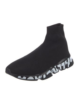 Balenciaga Speed Trainer 'Graffiti' Sock Sneakers