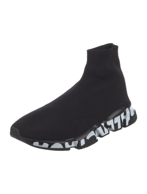 Balenciaga Speed Trainer 'Graffiti' Sock Sneakers
