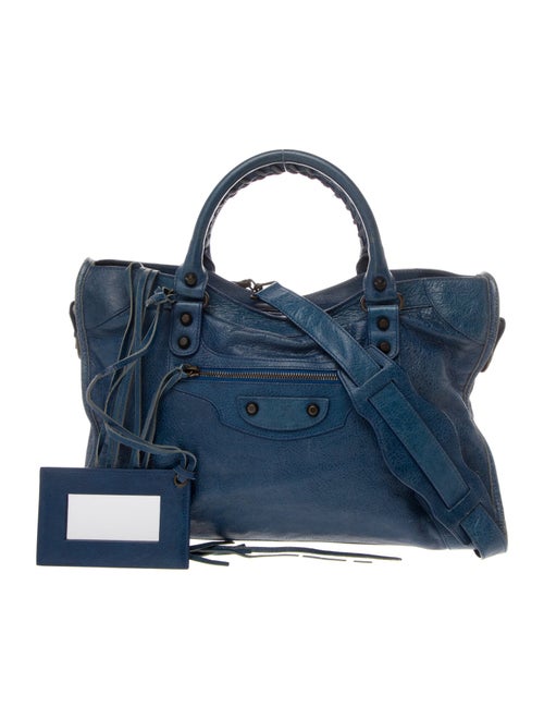 Balenciaga Leather Motocross Classic City