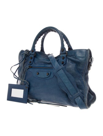 Balenciaga Leather Motocross Classic City