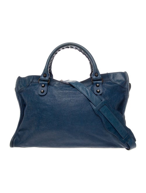 Balenciaga Leather Motocross Classic City