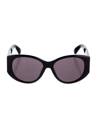 Balenciaga Oversize Tinted Sunglasses