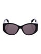 Balenciaga Oversize Tinted Sunglasses