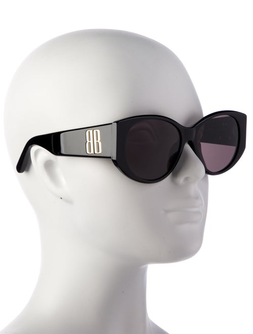 Balenciaga Oversize Tinted Sunglasses