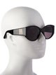 Balenciaga Oversize Tinted Sunglasses