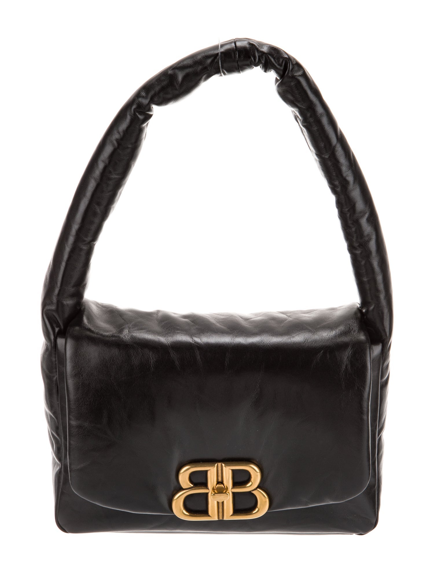 Balenciaga Leather Shoulder Bag 2024