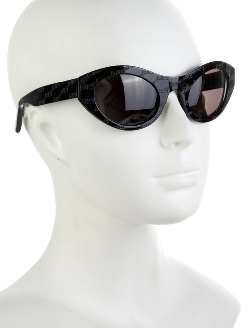 Balenciaga Cat-Eye Tinted Sunglasses