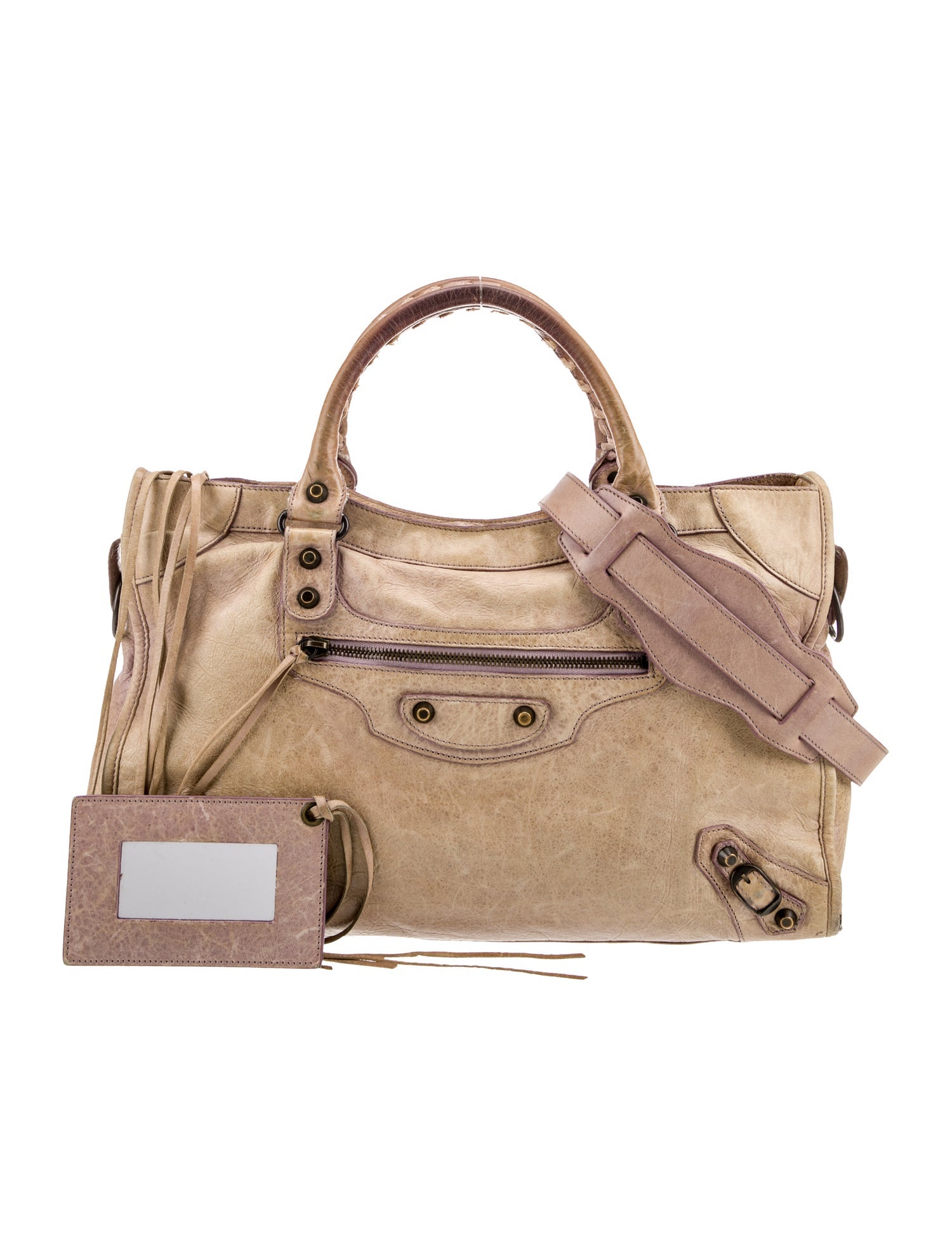 Balenciaga Leather Motocross City Giant