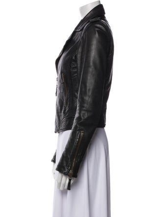 Balenciaga 2009 Leather Biker Jacket