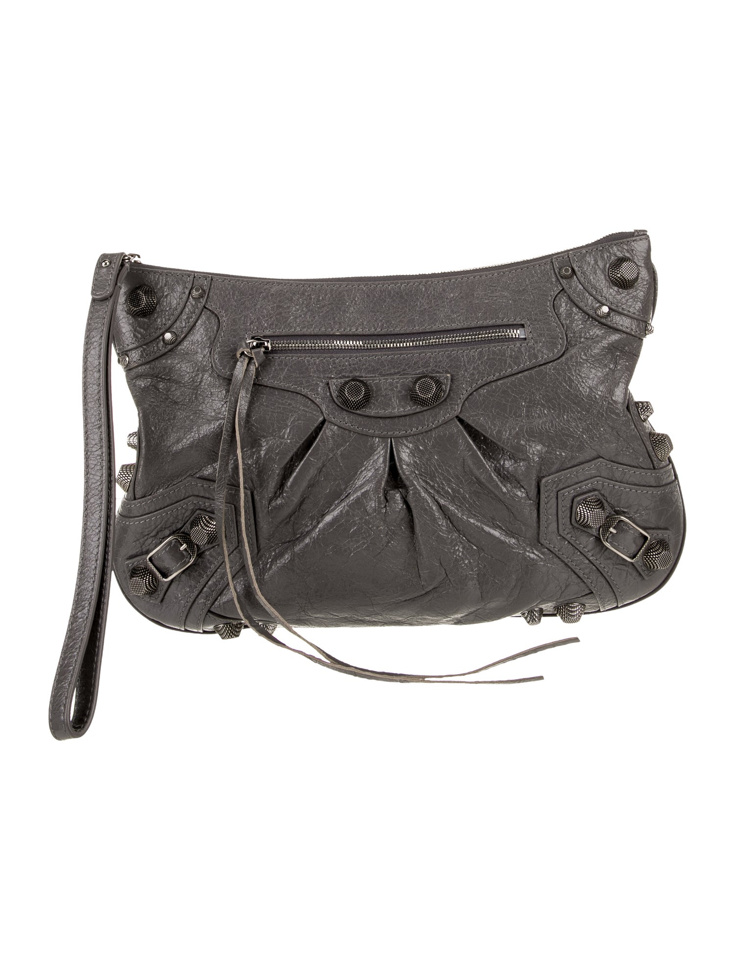 Balenciaga Leather Clutch 2022