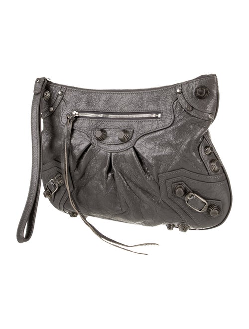 Balenciaga Leather Clutch 2022