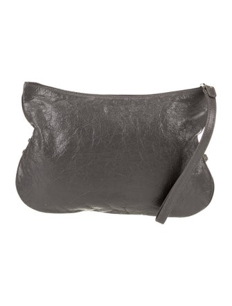 Balenciaga Leather Clutch 2022