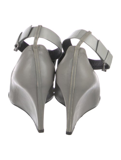 Balenciaga Leather Studded Accents Sandals