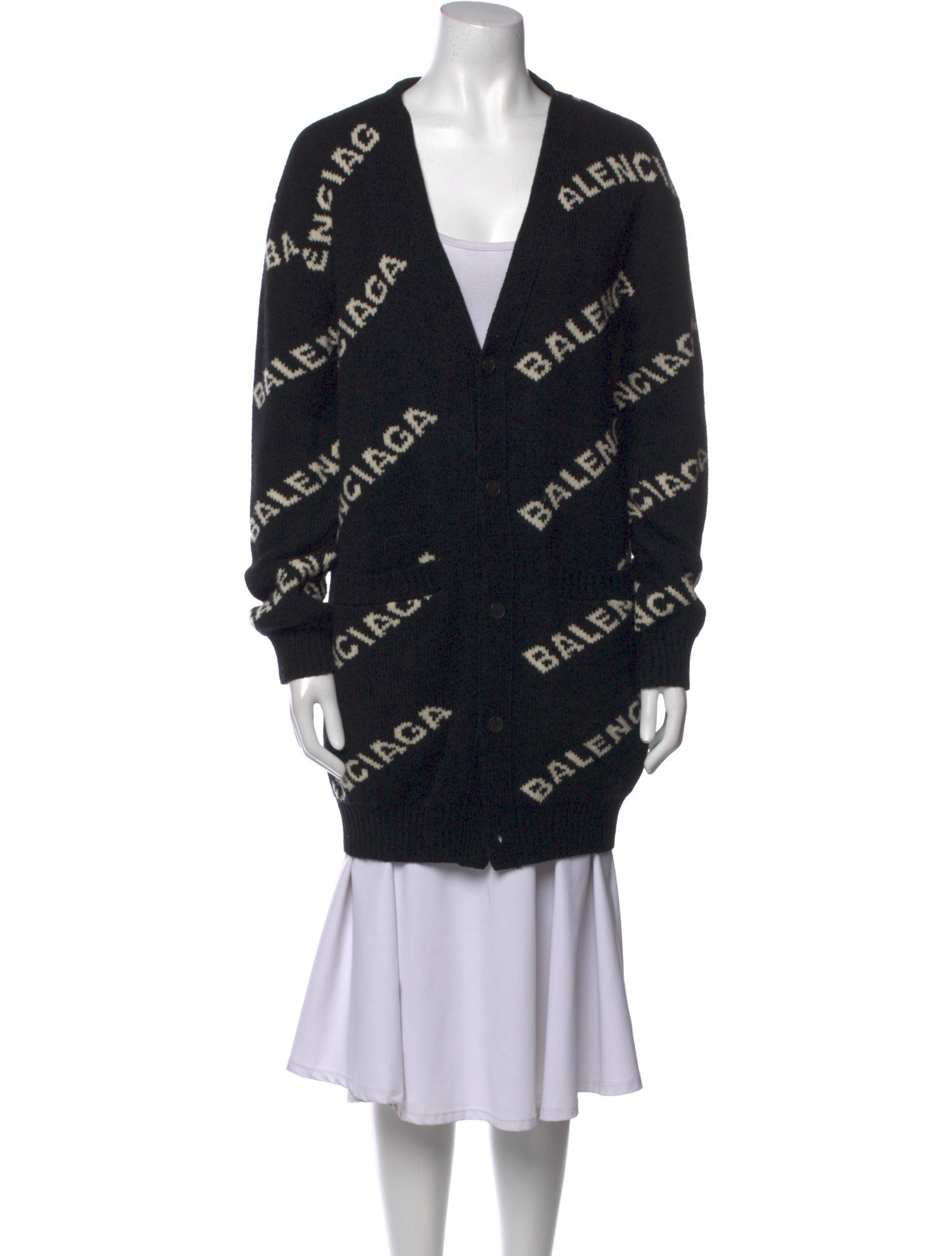 Balenciaga 2019 Printed Sweater