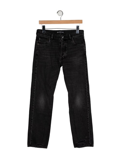 Balenciaga 2017 Straight-Leg Jeans