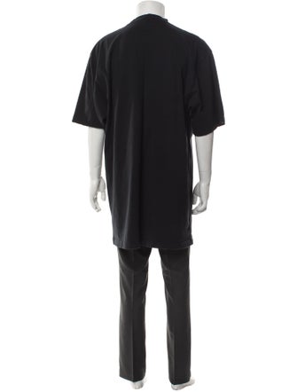 Balenciaga Graphic Print Crew Neck T-Shirt