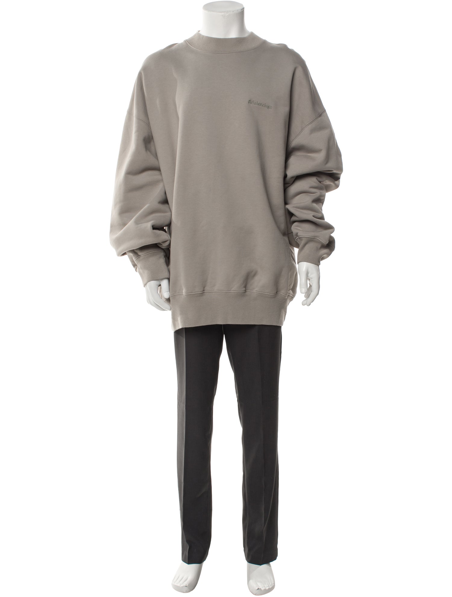 Balenciaga Crew Neck Long Sleeve Sweatshirt