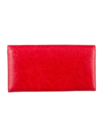 Balenciaga Leather Continental Wallet