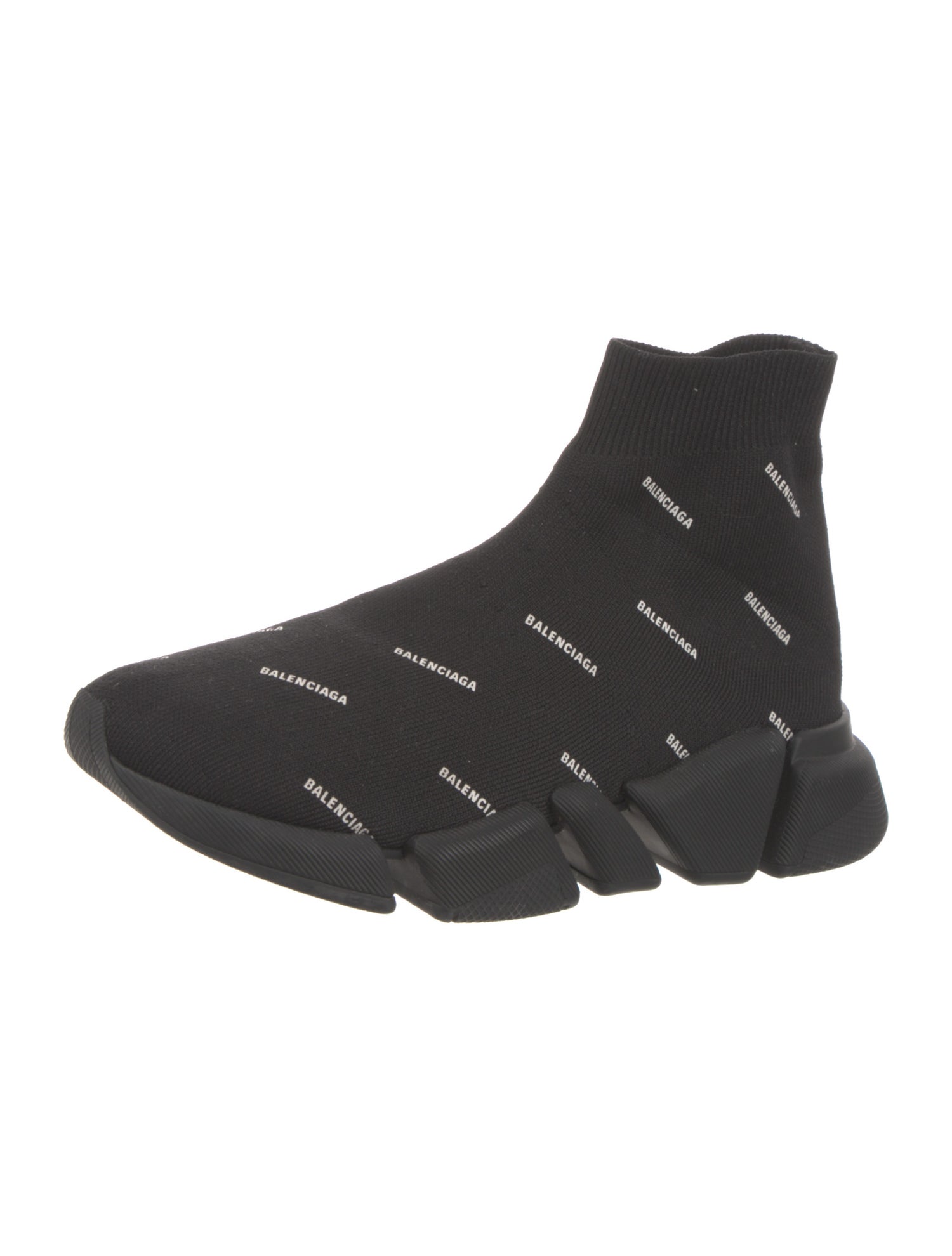 Balenciaga Speed Trainer 2.0 'All Over Logo Print' Sock Sneakers