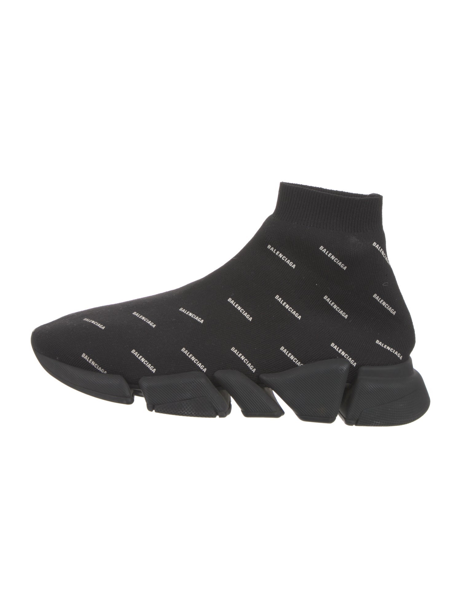 Balenciaga Speed Trainer 2.0 'All Over Logo Print' Sock Sneakers