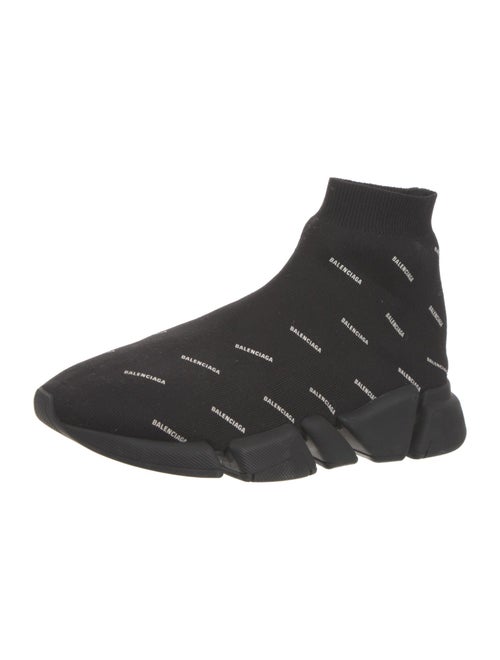 Balenciaga Speed Trainer 2.0 'All Over Logo Print' Sock Sneakers
