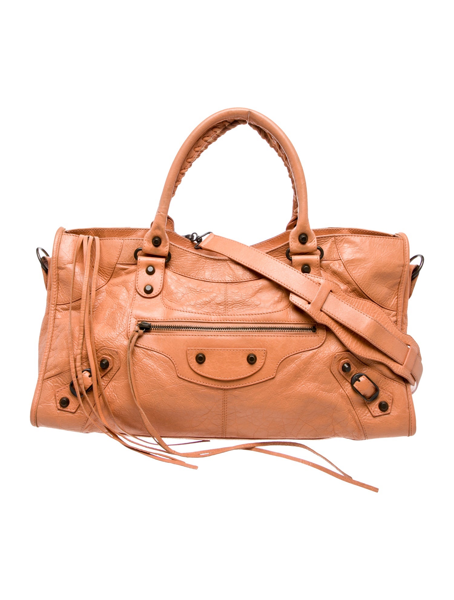 Balenciaga Leather Motocross Classic City XL