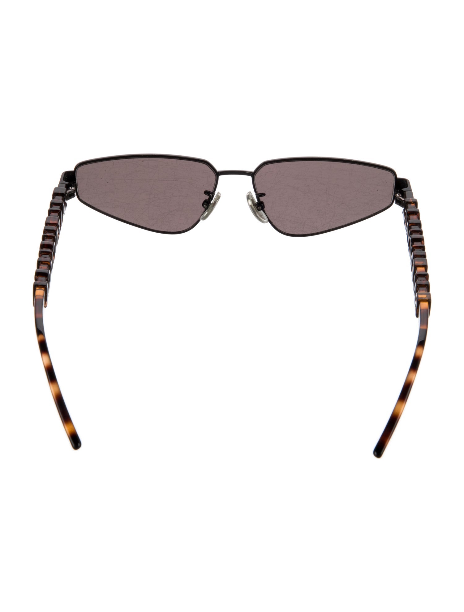 Balenciaga Square Tinted Sunglasses