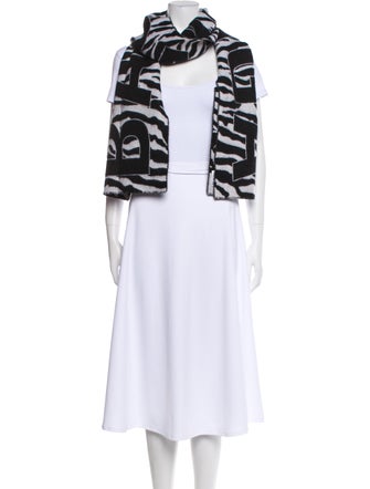 Balenciaga Wool Printed Scarf