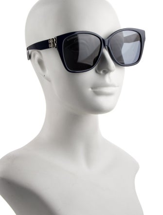 Balenciaga Wayfarer Tinted Sunglasses