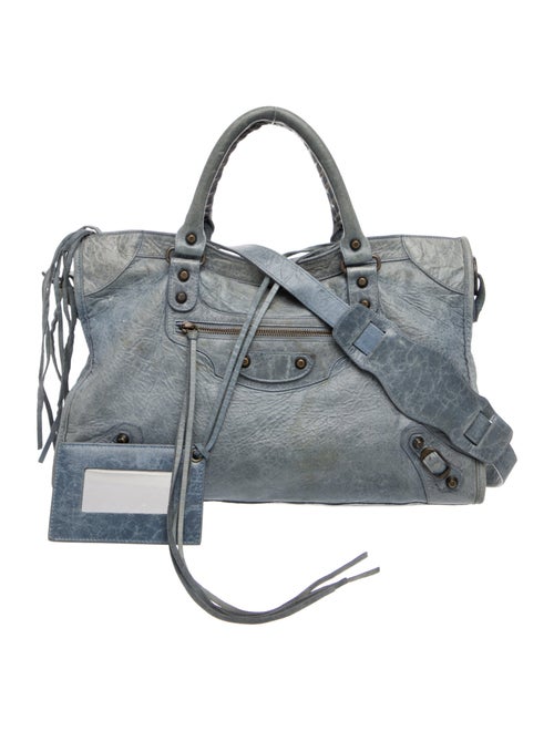 Balenciaga Leather Motocross Classic City