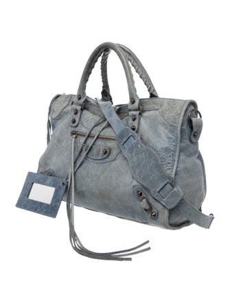 Balenciaga Leather Motocross Classic City