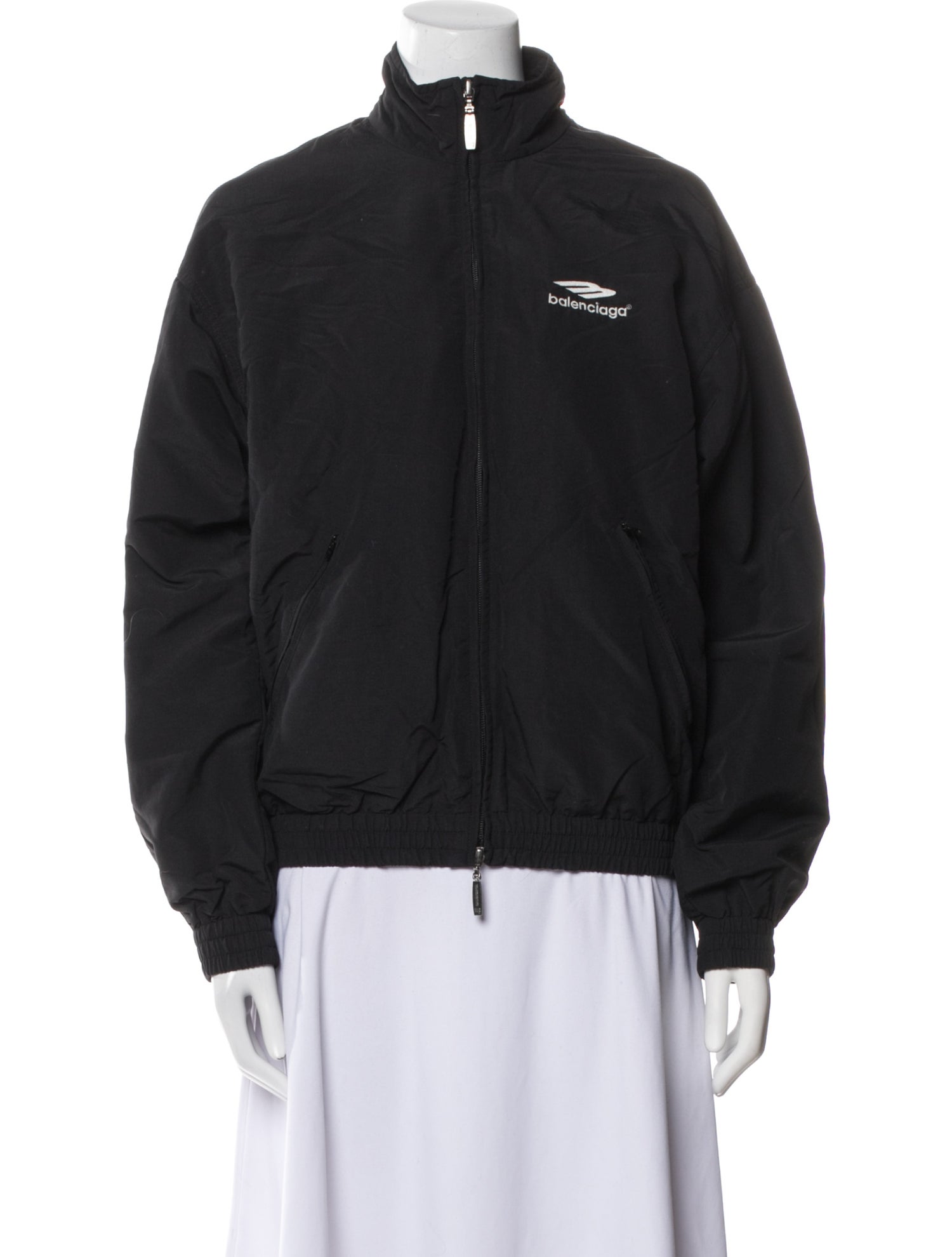 Balenciaga 2022 3B Logo Bomber Jacket