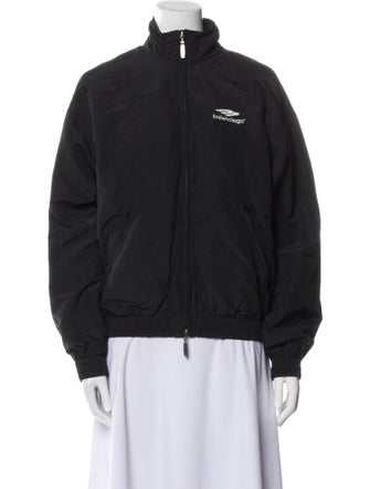 Balenciaga 2022 3B Logo Bomber Jacket