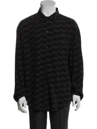 Balenciaga 2022 Silk Lounge Top