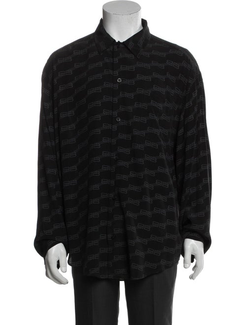 Balenciaga 2022 Silk Lounge Top