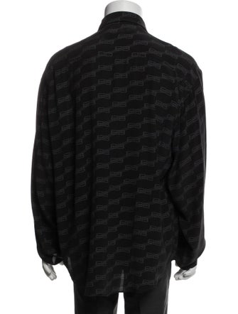 Balenciaga 2022 Silk Lounge Top