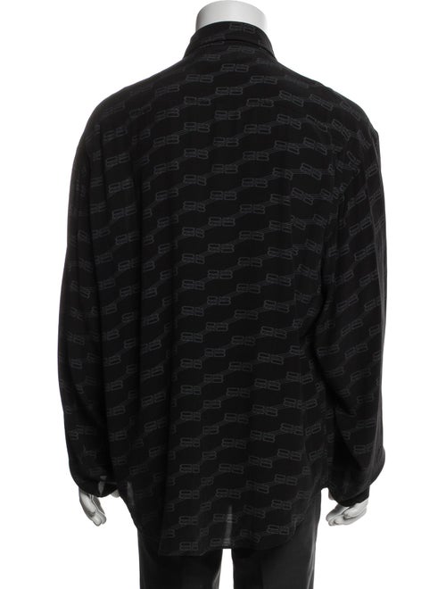 Balenciaga 2022 Silk Lounge Top