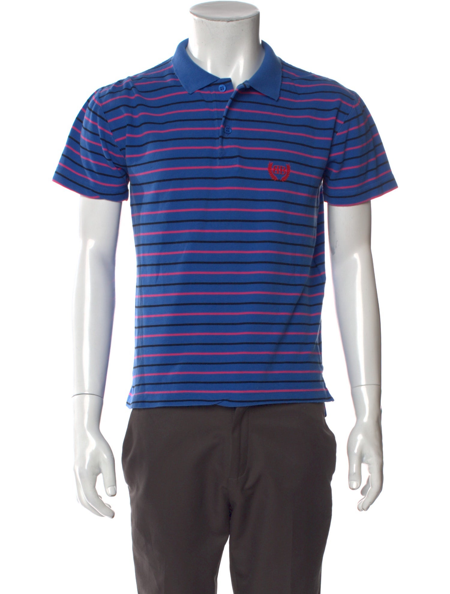 Balenciaga 2024 Distressed Polo Shirt