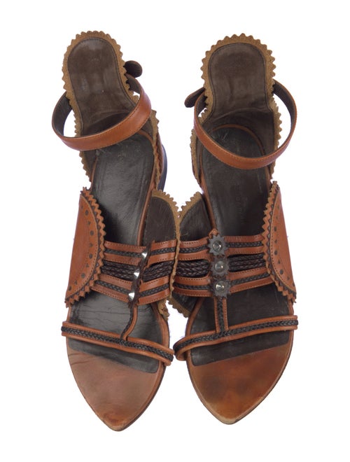 Balenciaga Leather Gladiator Sandals