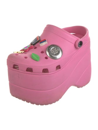 Balenciaga Rubber Studded Accents Mules