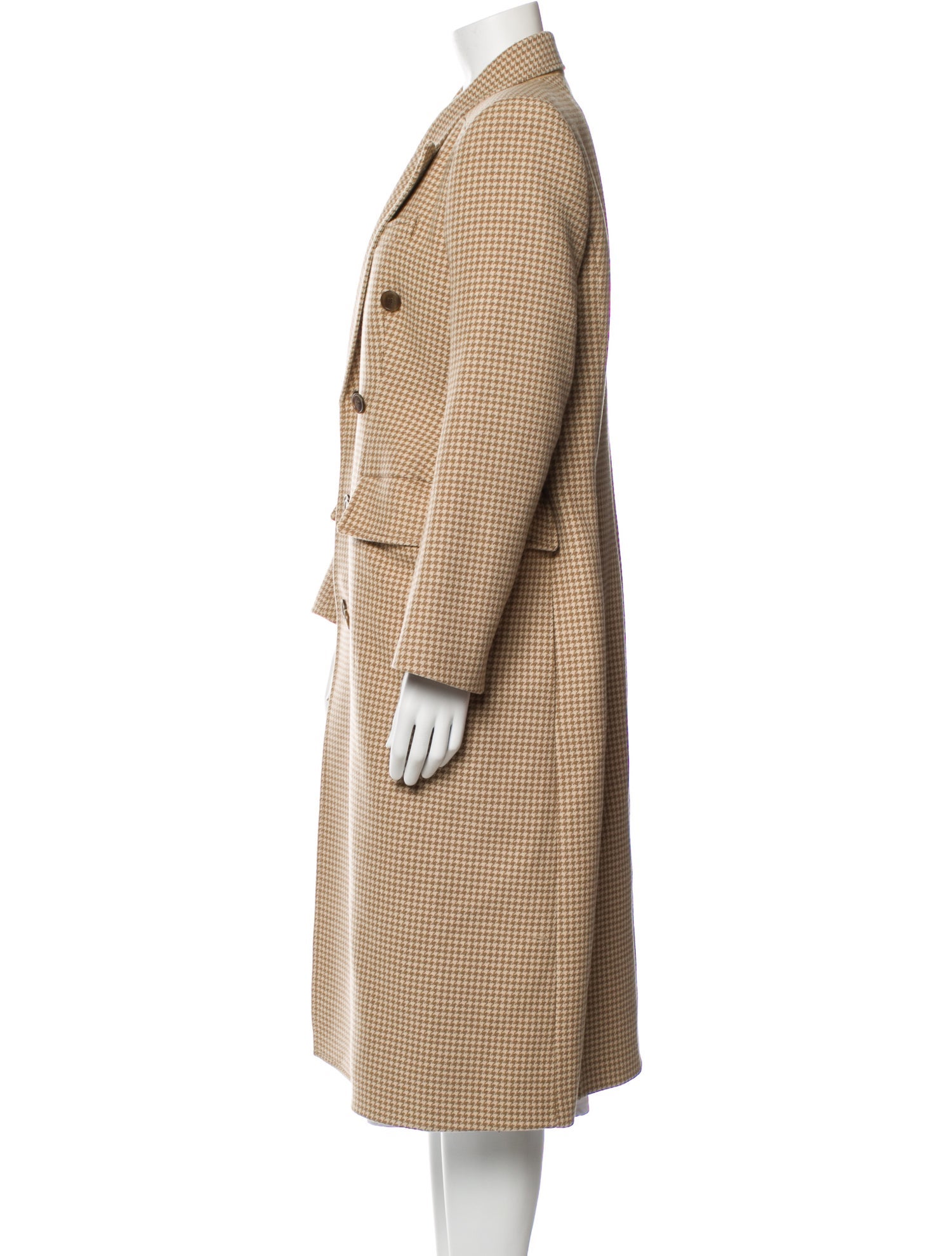 Balenciaga 2017 Houndstooth Peacoat