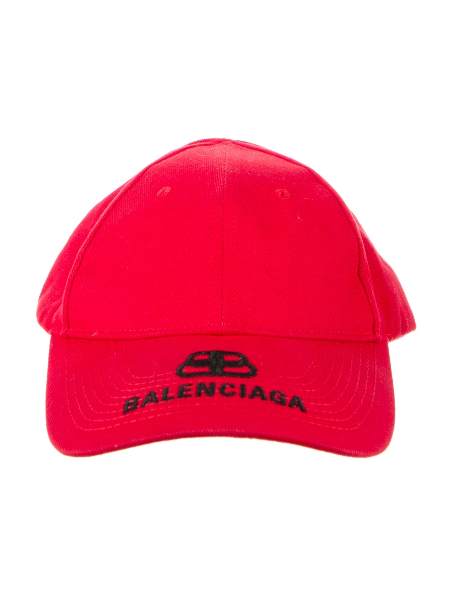 Balenciaga Cotton Embroidered Baseball Hat