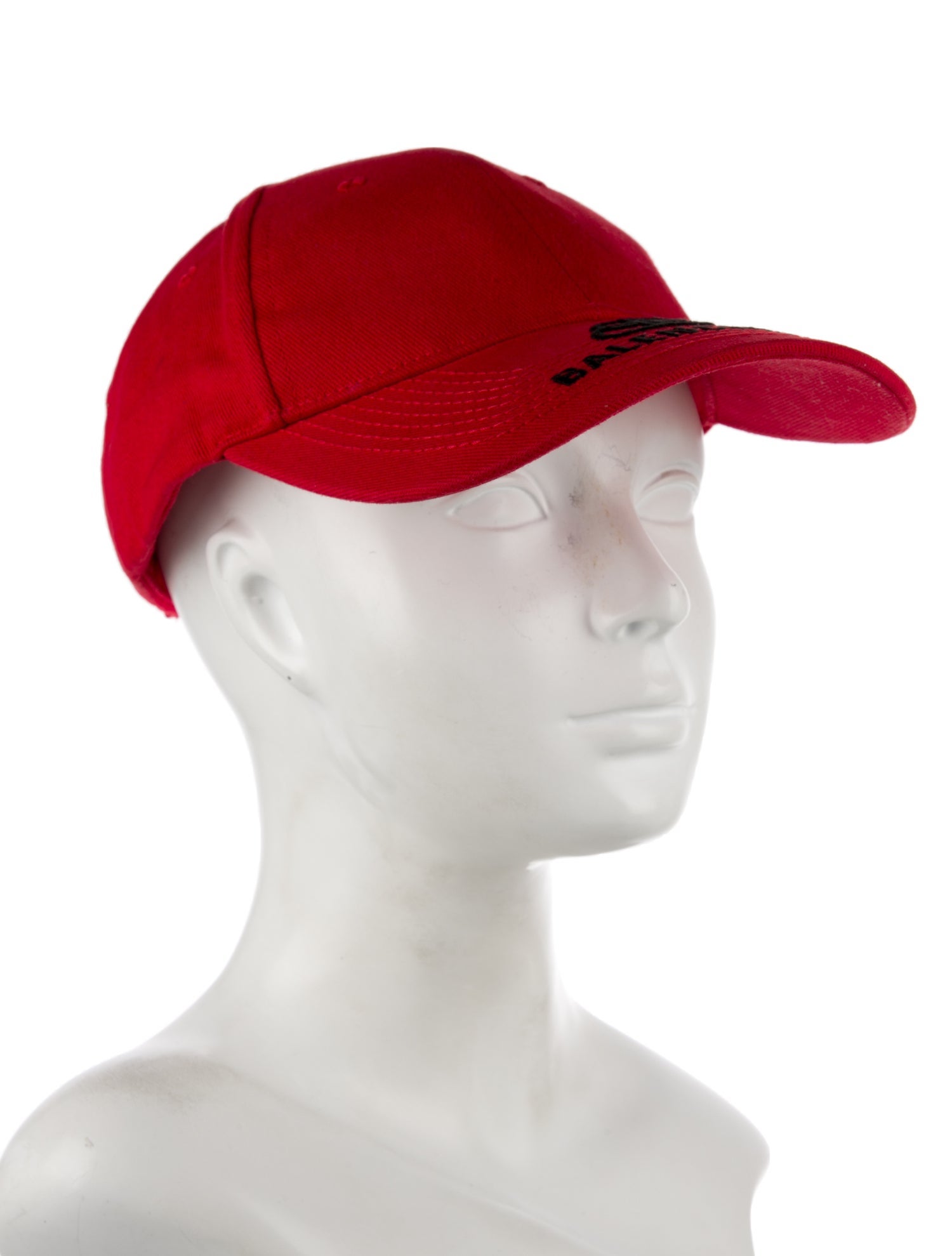 Balenciaga Cotton Embroidered Baseball Hat
