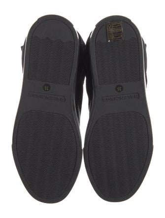 Balenciaga Leather Wedge Sneakers