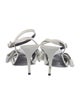 Balenciaga Leather Bow Accents Sandals