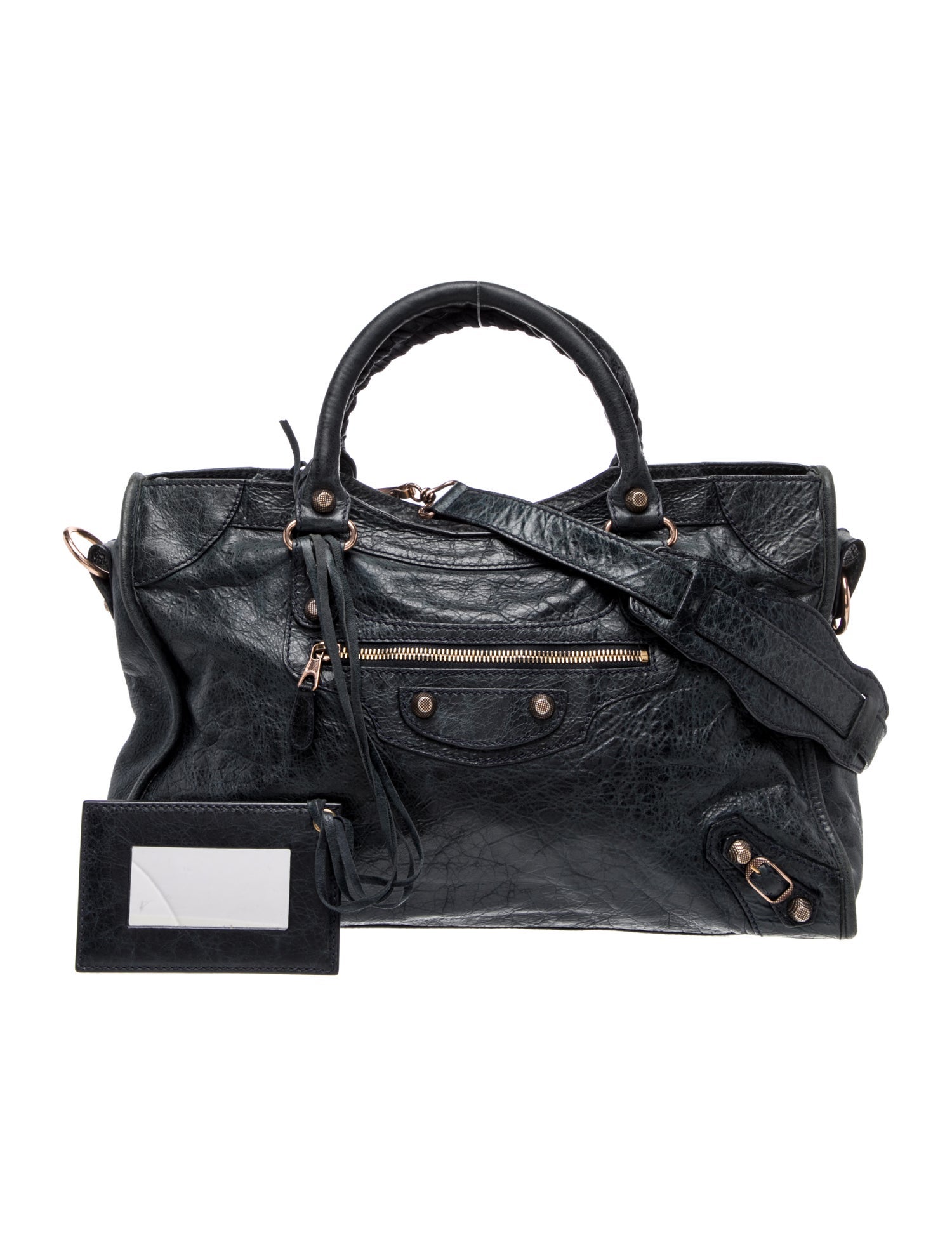 Balenciaga Leather Motocross Giant 12 City