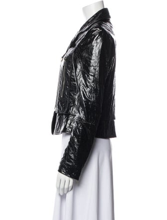 Balenciaga 2016 Lamb Leather Biker Jacket