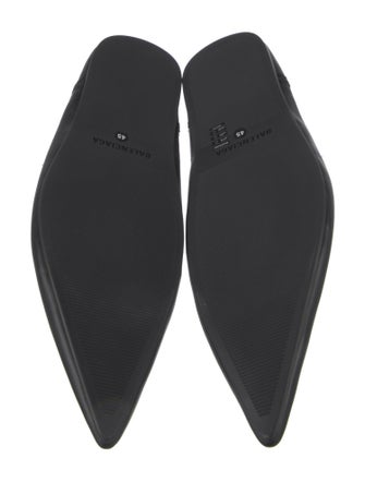 Balenciaga Leather Monk Straps
