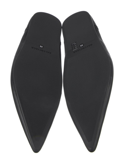 Balenciaga Leather Monk Straps