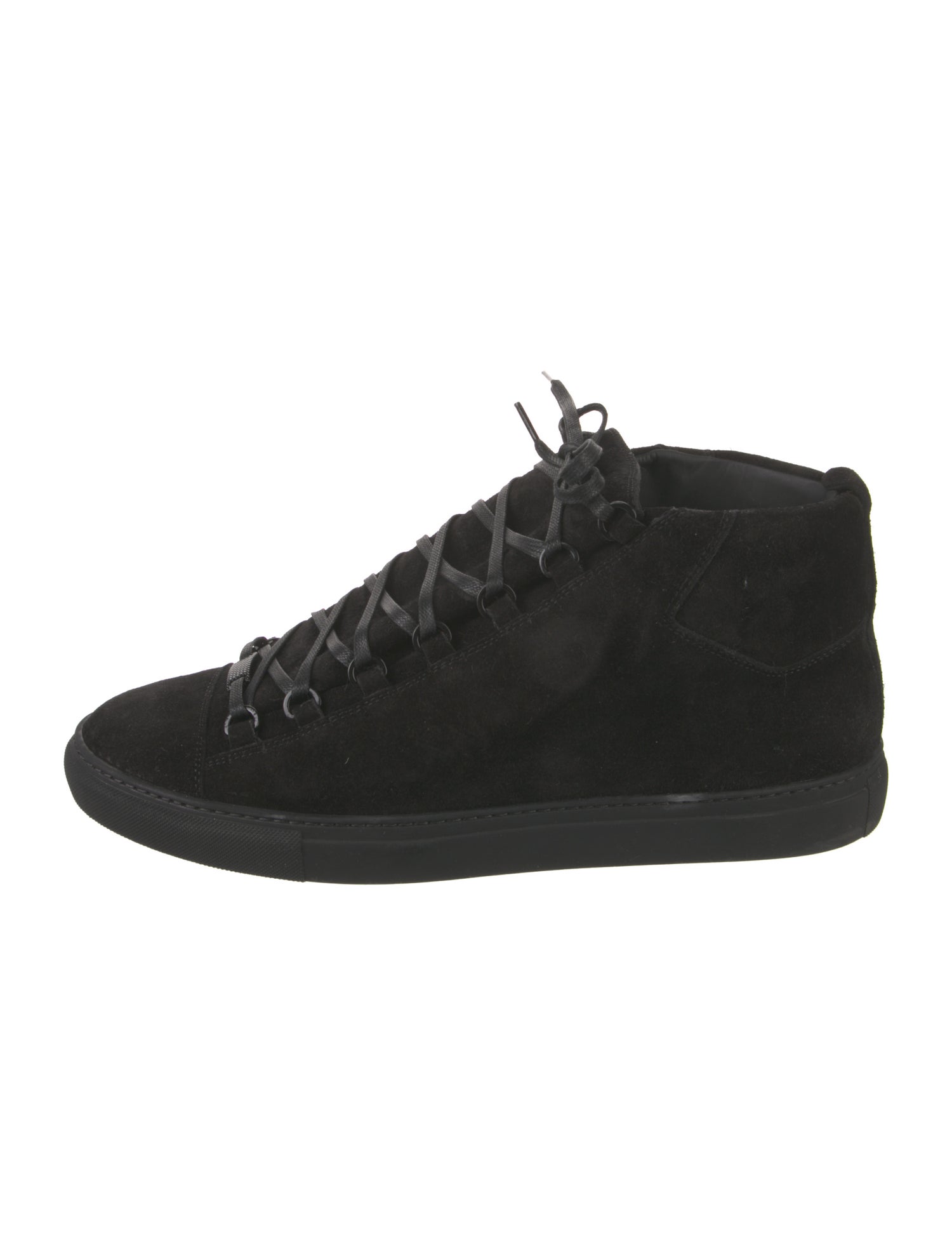 Balenciaga Arena 'Black Suede' Sneakers